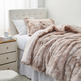 Snowball Chunky Bunny - Coma Inducer® Twin XL Comforter - Taupe Desert