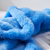 Snowball Chunky Bunny - Coma Inducer® Twin XL Blanket - Cloudy Day Blue