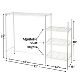 The Shelf Supreme - SuprimaÂ® Adjustable Shelving - White