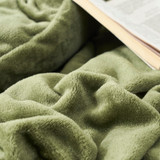 Thicker Than Thick - Coma Inducer® Twin XL Duvet Cover Set - Winter Moss