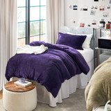 Thicker Than Thick - Coma Inducer® Twin XL Comforter with Cover - Parachute Purple