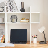 The Easy To Assemble College Dorm Bookshelf - White