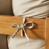 Rainha - Puffy Tufted College Headboard - Gold