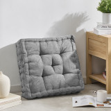 Rainha® - Classic Tufted College Cushion - Real Gray