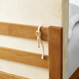 Rainha - Memory Foam Transitional Cushioned Dorm Headboard - Almond Milk Velvet