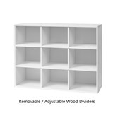 Yak About It® My Shoes Need a Home Cubby - White