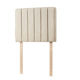 Tavira AllureÂ® College Dorm Headboard - Broad Panel - Linen Beige