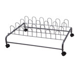 SuprimaÂ® Underbed Shoe Holder with Wheels - Gray