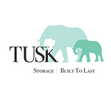 TUSK® Jumbo Storage with Clear View 4-Pack - White