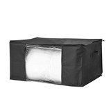 TUSK® Jumbo Storage with Clear View 4-Pack - Black