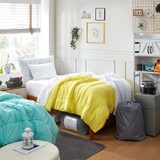 DORM HUTCH - OVER THE FRIDGE ORGANIZER - WHITE