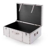 Texture® Brand Trunk - Oatmeal Taupe Ostrich
