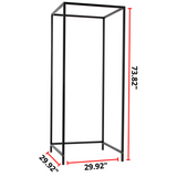 Don't Look At MeÂ® - Portable Changing Room Divider - Black Frame