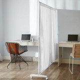 Don't Look At Me® - Privacy Room Divider - Basics Extendable - White Frame