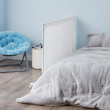 Don't Look At Me® - Privacy Room Divider - Basics Extendable - White Frame