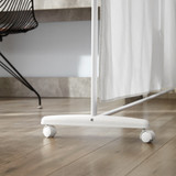 Don't Look At Me® - Privacy Room Divider - Basics Extendable - White Frame