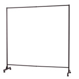 Don't Look At MeÂ® - Expandable Privacy Room Divider - Black Frame
