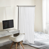 Don't Look At MeÂ® - Instant Room Divider (T-Shaped) - Black Frame	$