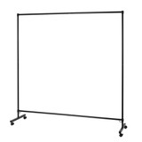 Don't Look At MeÂ® - Simplified Privacy Room Divider - Black Frame