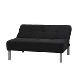 College Mini-Futon - Black