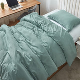 Natural LoftÂ® Twin XL Comforter - Iceberg Green