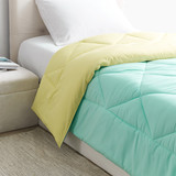Yucca/Limelight Yellow Reversible Twin XL Comforter