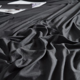 SnorzeÂ® Cloud Sheet Set - Coma InducerÂ® Peach Soft Microfiber - Twin XL in Black