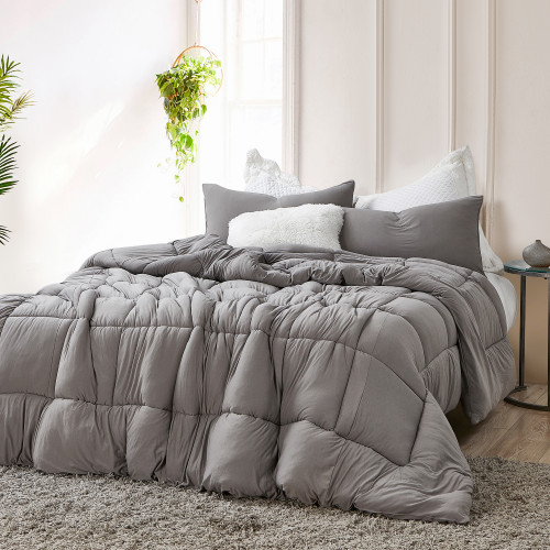 Summertime - Coma Inducer® Twin XL Comforter - Morning Gray