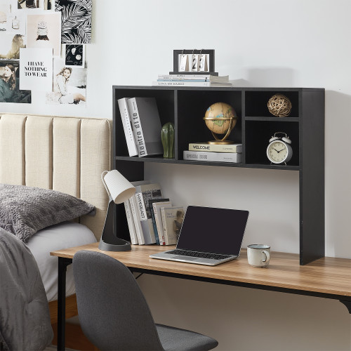 The College Cube - Dorm Desk Bookshelf - Black