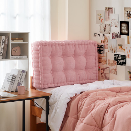 Rainha - Ultra Thick Tufted College Headboard - Peachy Pink