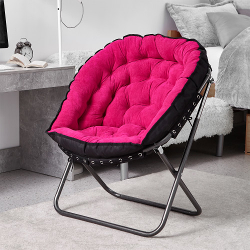 Papasan Moon Chair - Pink