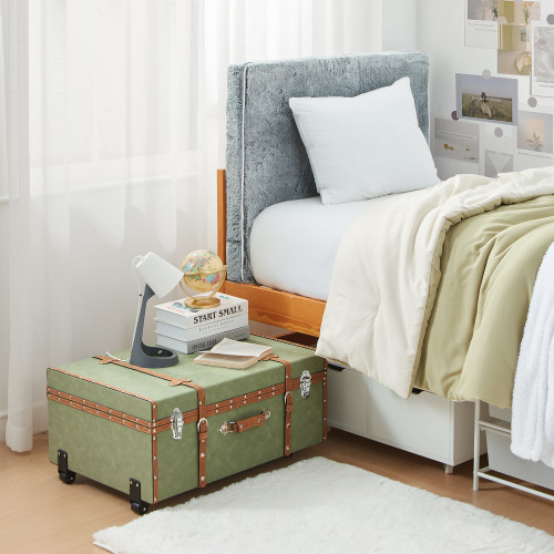 DESIGNER DORM TRUNK - MOSS