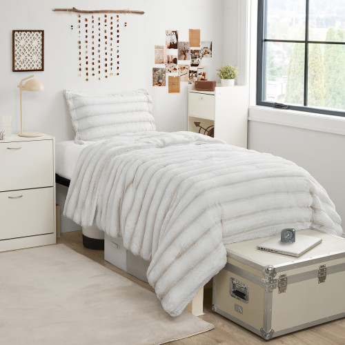 Jelly Rolls Chunky Bunny - Coma Inducer Twin XL Comforter - Powder Caramel