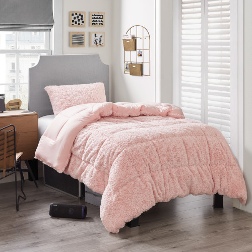 Truth Be Told - Coma Inducer Twin XL Comforter - Rose Taupe
