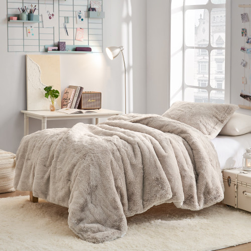 Chunky Bunny Bestie - Coma Inducer® Twin XL Comforter Set - Tan of Taupe