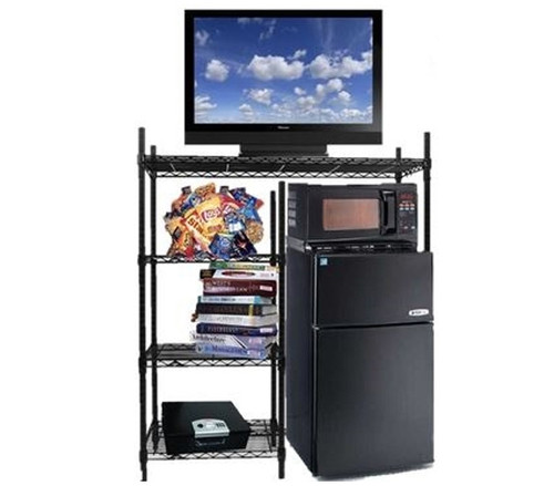 The Mini Shelf Supreme Adjustable Shelving Unit - Black