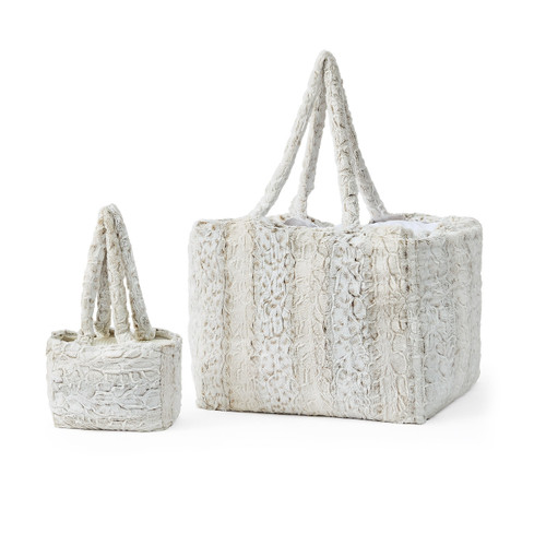 Snow Leopard - Coma Inducer® Plush Tote