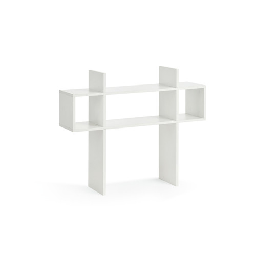 The Easy To Assemble College Dorm Bookshelf - White