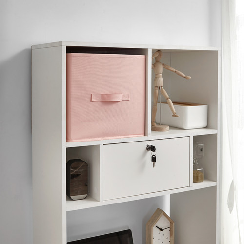 Fold Up Cubes - TUSK® College Storage - Rose Quartz