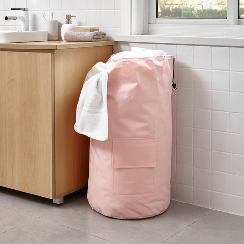 Laundry Backpack - TUSK® College Storage - Rose Quartz