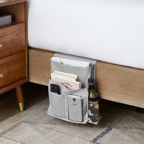 Bedside Caddy - TUSK® College Storage - Alloy