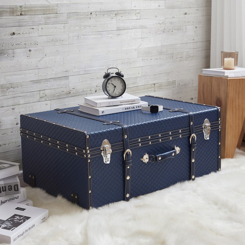 Texture® Brand Trunk - Navy Diamond