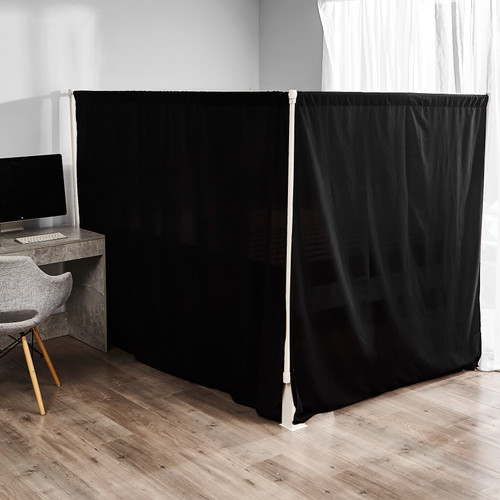 Don't Look At MeÂ® - Ultimate Sleep Privacy Divider - White Frame