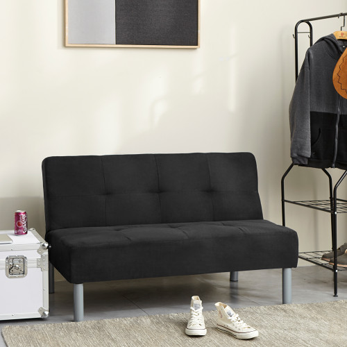 College Mini-Futon - Black