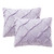 Light Purple Pintuck Pillow Shams (Set of 2) - College Dorm Bedding