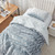 Wolf Tracks - Coma Inducer® (with Butter) Twin XL Comforter - Coyote Gray
