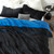 Even Heroes Need Sleep - Coma Inducer® Twin XL Comforter - Thickest Blue Line
