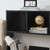 The College Cube - Dorm Desk Bookshelf - Black