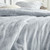Peak of Cozy - Coma Inducer® Twin XL Comforter - Chevron Frosted Gray