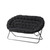 Papasan Dorm Sofa - Black